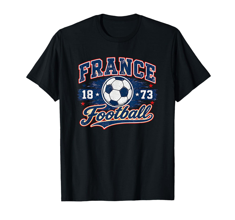 France Football Tradition 1873 Soccer T-Shirt - Graphic Print for Adults