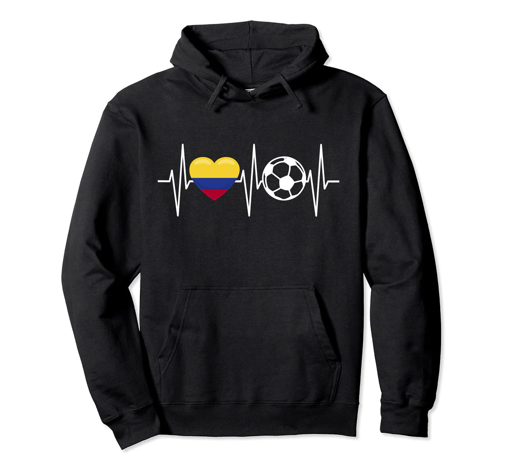 Colombia Soccer Funny Soccer Fan Hoodie - Custom Art Print for Adults
