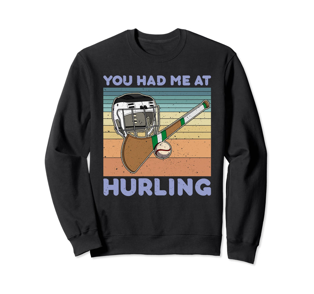 Hurling Helmet Athletic Goalkeeper Sweatshirt - Graphic Print Men Women
