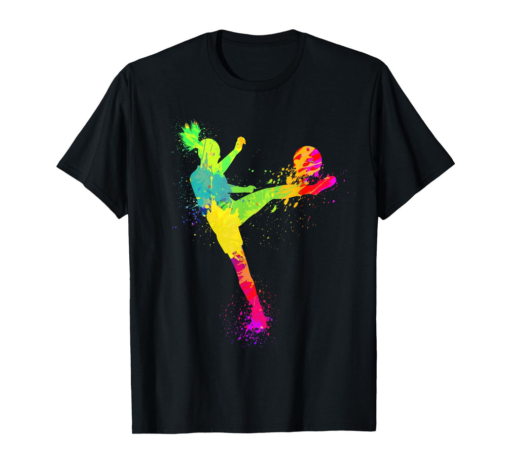 Soccer Soccer Player Sport Lover T-Shirt - Minimalist Print Men Women