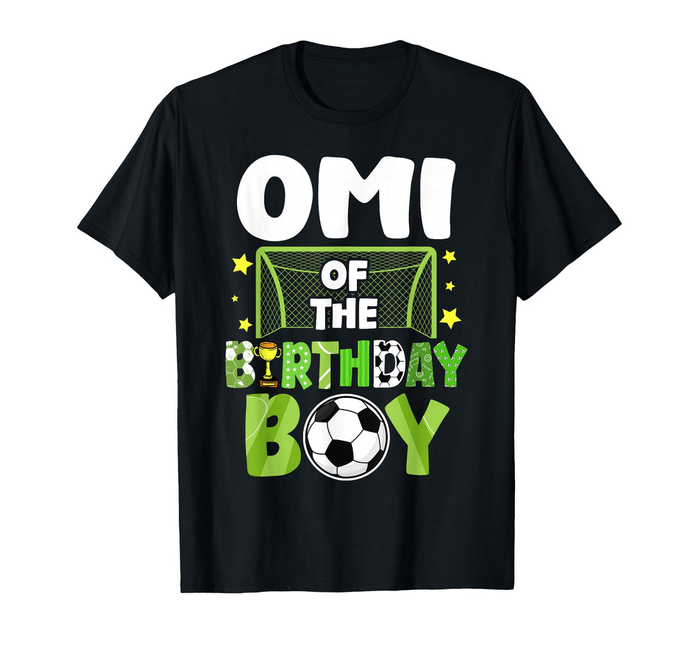 Soccer Omi Birthday Party Family Matching T-Shirt - Streetwear Style Unisex