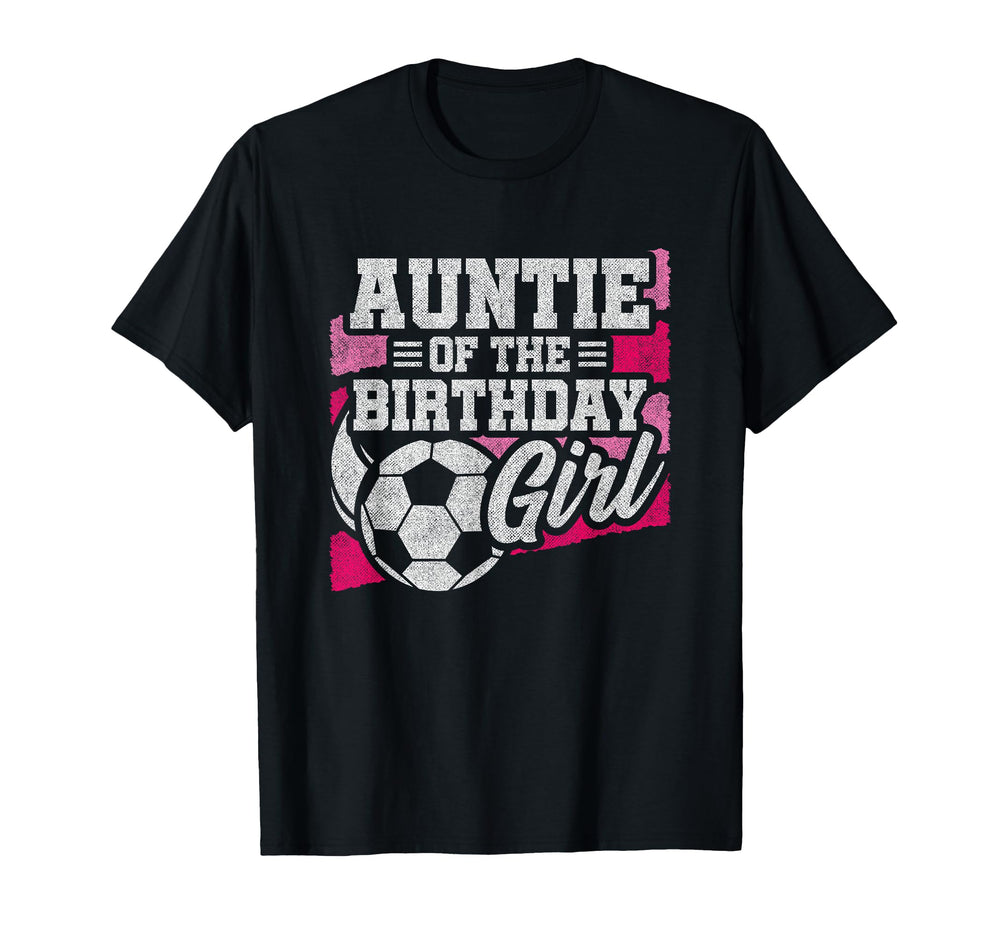 Soccer Birthday Soccer Party Birthday T-Shirt - Novelty Apparel Unisex