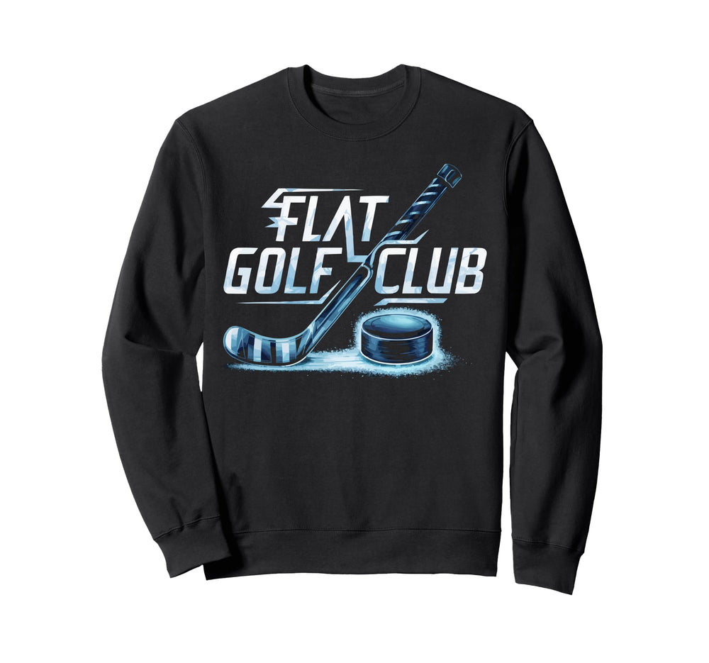 Funny Ice Hockey Player Winter Sweatshirt - Casual Everyday Wear Men Women