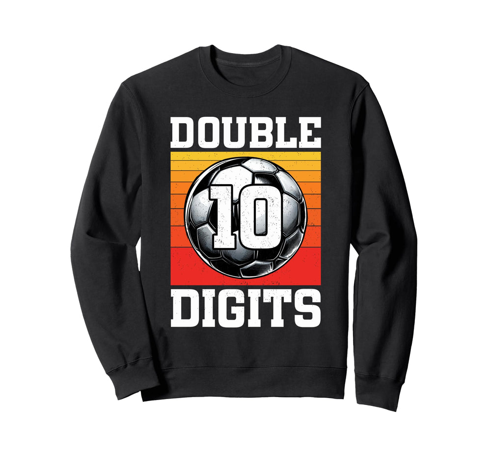 Double Digits Birthday Decoration 10 Sweatshirt - Trendy Graphic Unisex