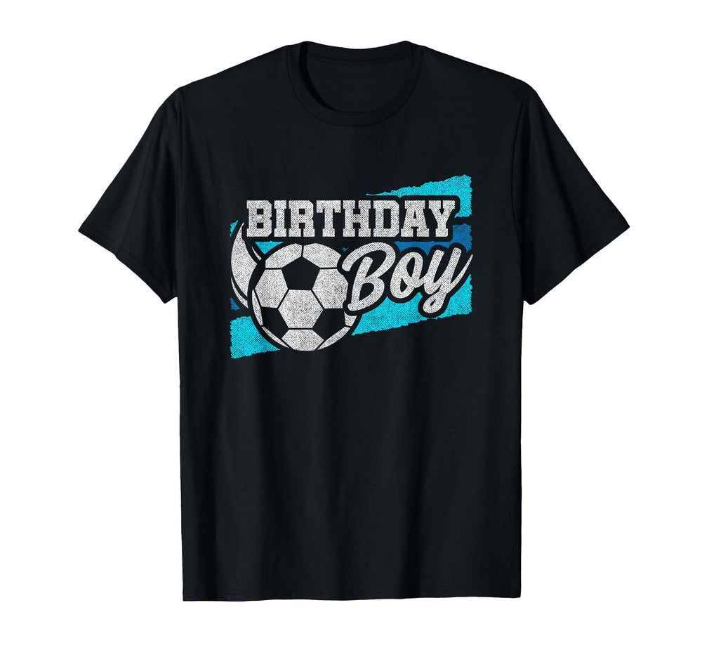 Soccer Birthday Party Birthday Soccer T-Shirt - Novelty Apparel Men Women