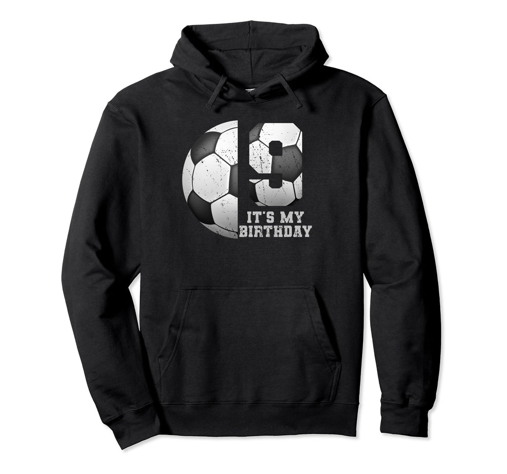 Birthday Tees 9 Soccer Its My 9Th Birthday Hoodie - Novelty Apparel Unisex