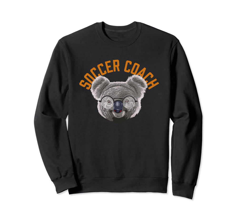 Koalified Soccer Coach Soccer Sweatshirt - Casual Everyday Wear Unisex