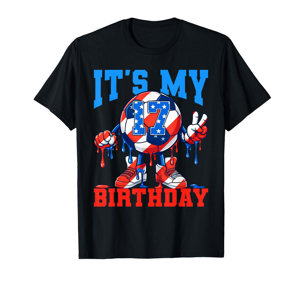 17 Year Old Its My 17Th Birthday T-Shirt - Aesthetic Graphic Men Women