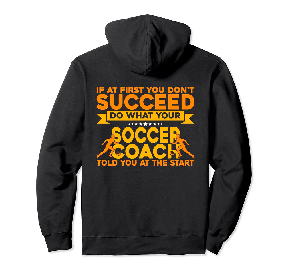 Soccer Coaching Training Trainer Hoodie - Aesthetic Graphic for Adults