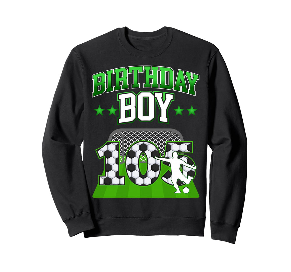 Soccer Themed Birthday Outfit 105 Sweatshirt - Minimalist Print for Adults