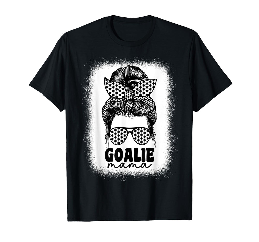 Soccer Goalie Mama Goal Keeper T-Shirt - Custom Art Print for Adults