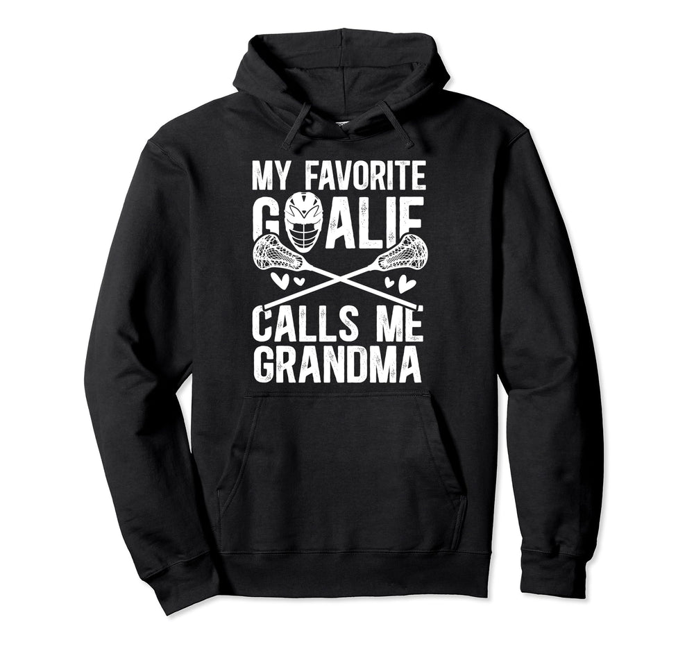 Proud Lacrosse Goalie Grandma Lacrosse Hoodie - Trendy Graphic Men Women