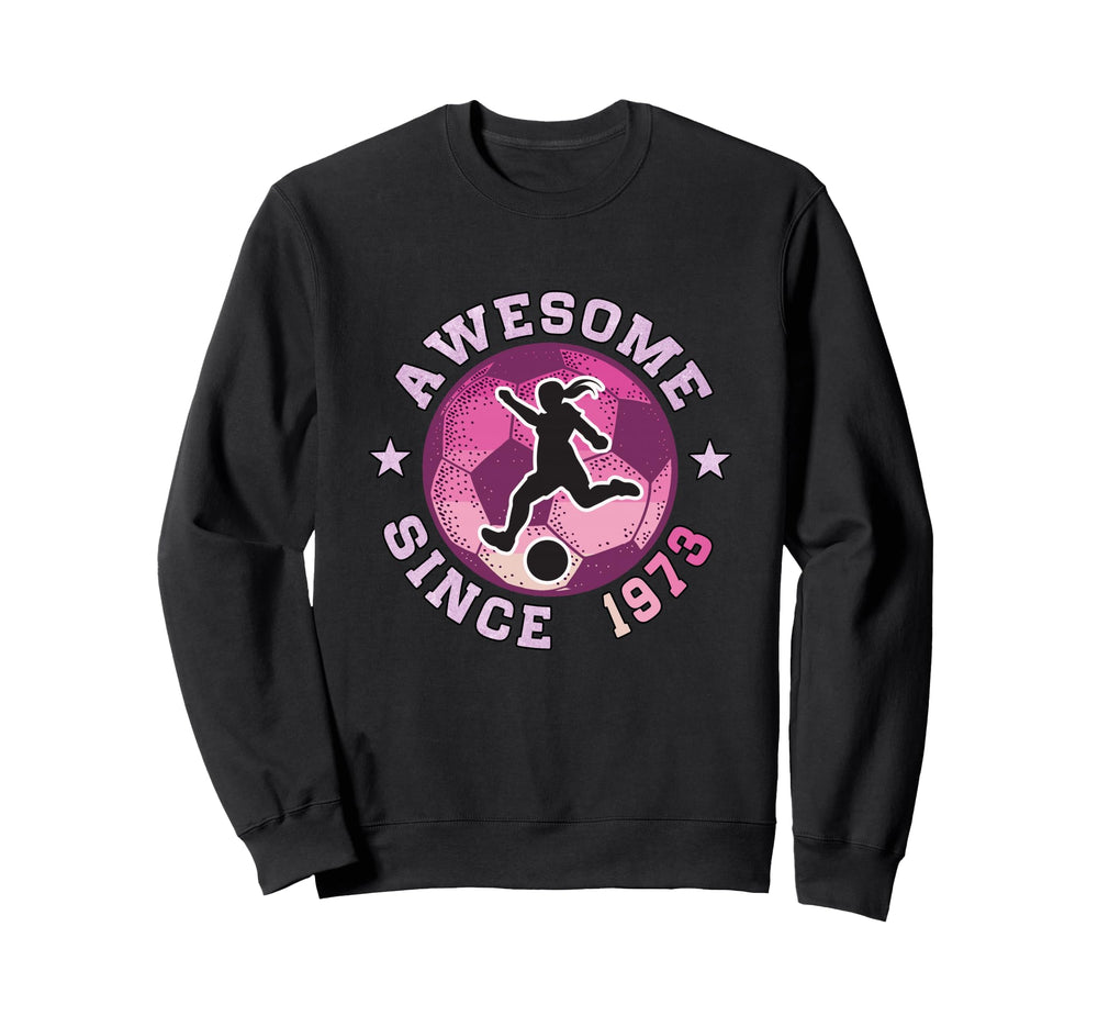 53Th Birthday Soccer Player Sweatshirt - Fun Novelty Design for Adults