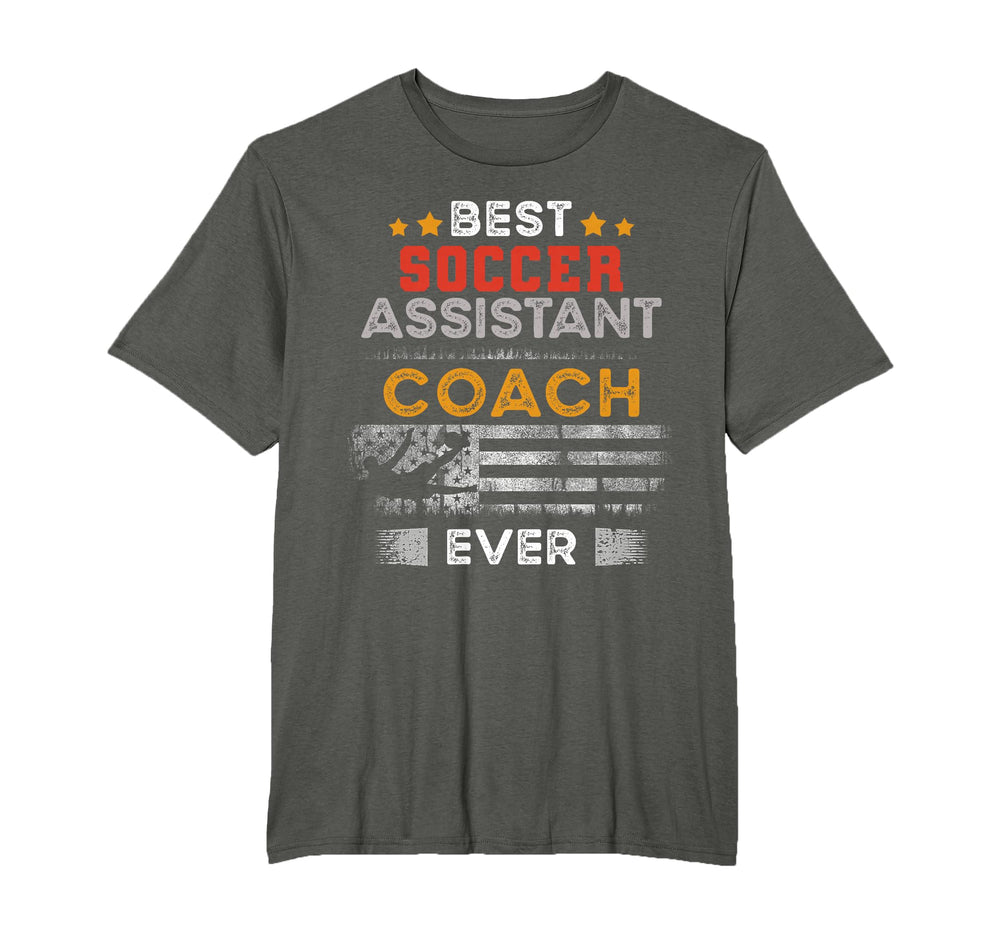 Best Soccer Assistant Coach Ever Assistant T-Shirt - Unique Graphic Unisex