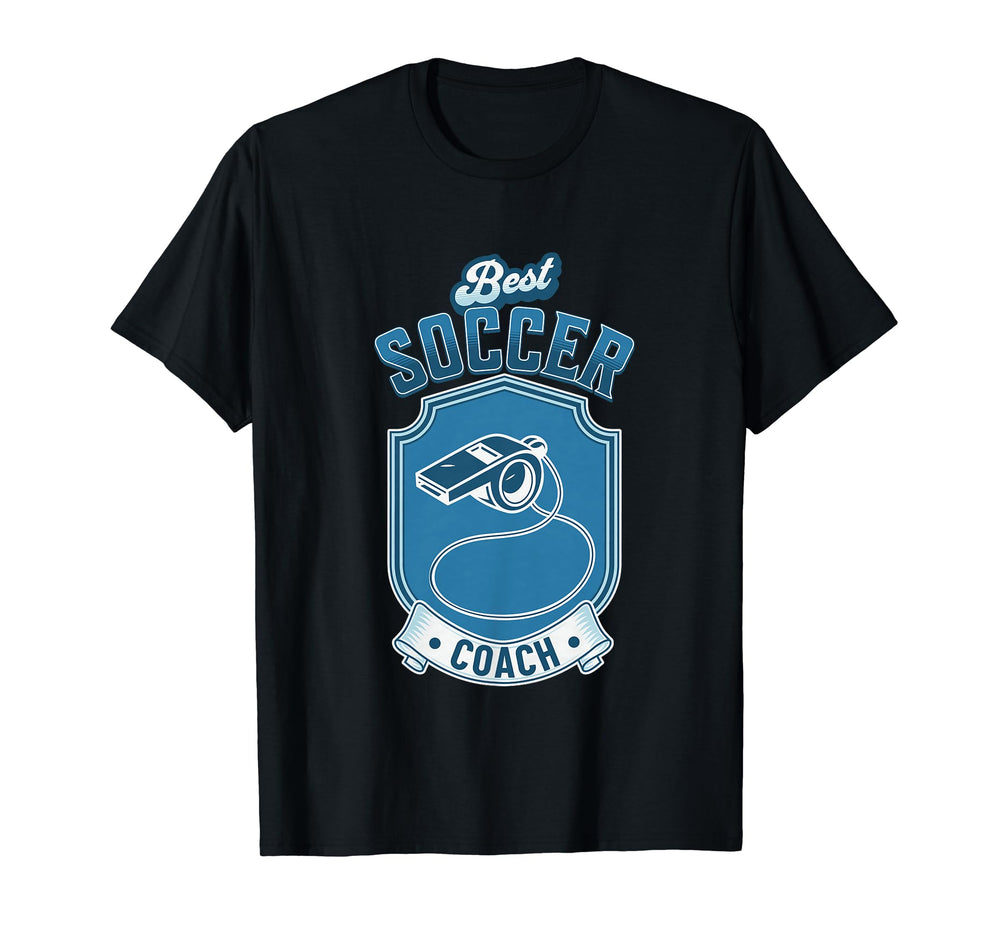 Fun Gift Best Soccer Coach T-Shirt - Aesthetic Graphic Men Women