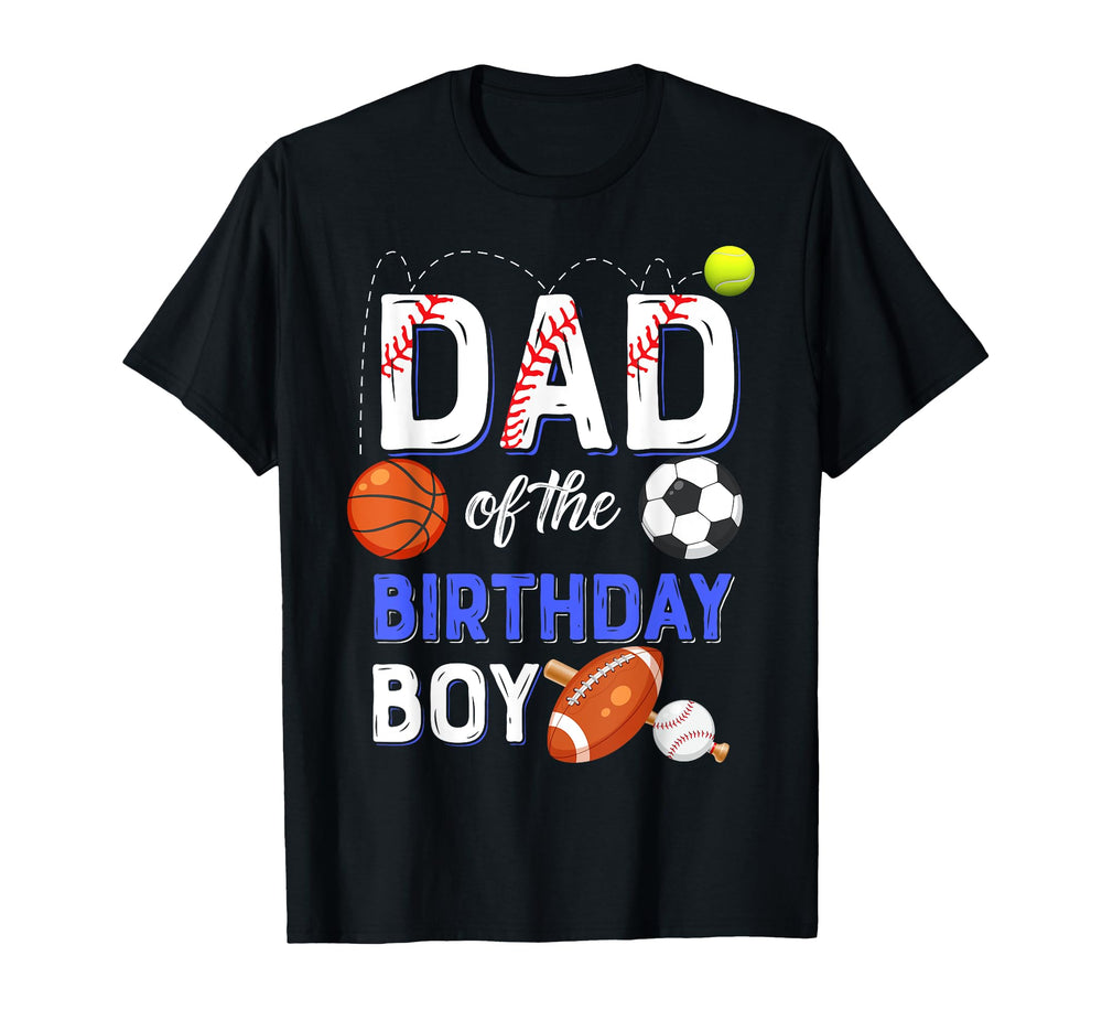 Dad Birthday Sports 1St Family T-Shirt - Minimalist Print Men Women
