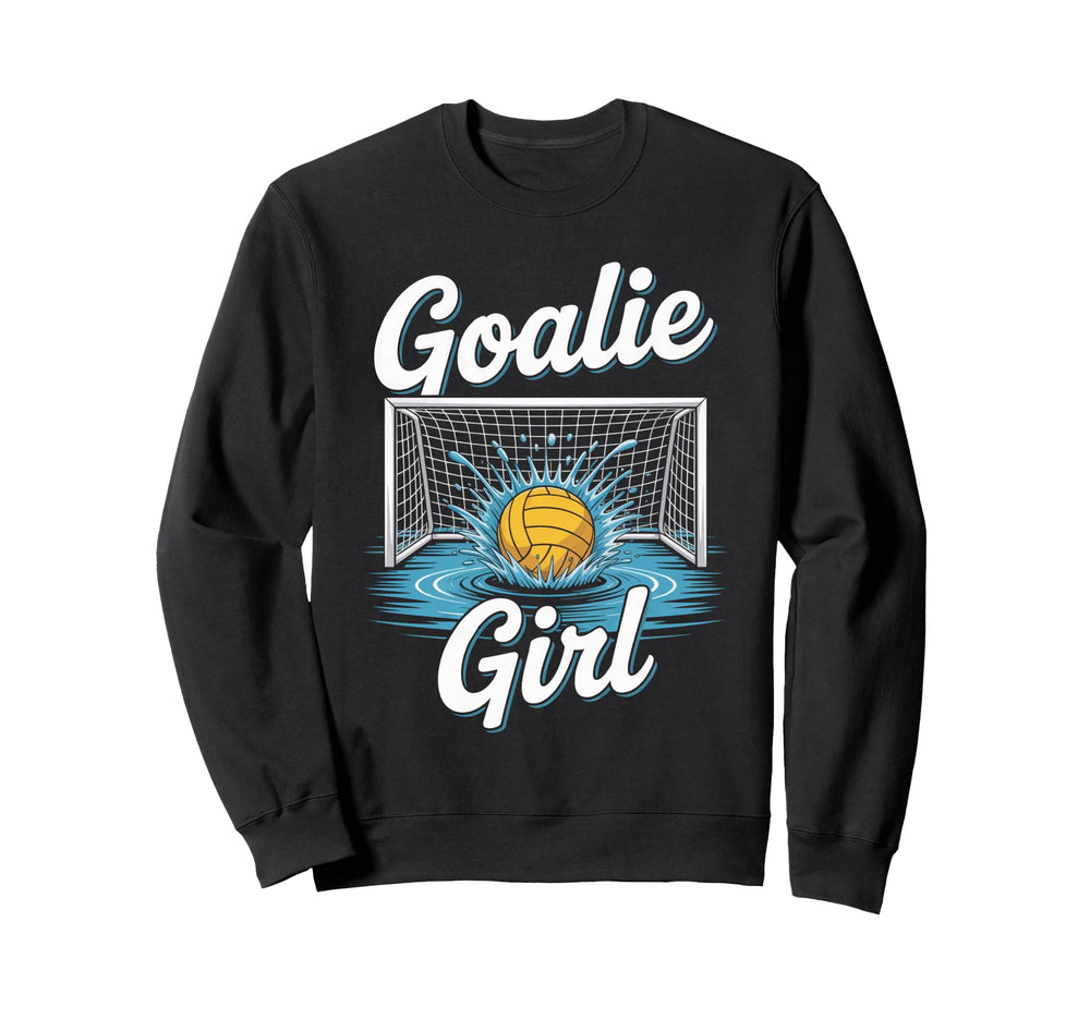 Water Polo Player Goalie Water Polo Sweatshirt - Custom Art Print Men Women