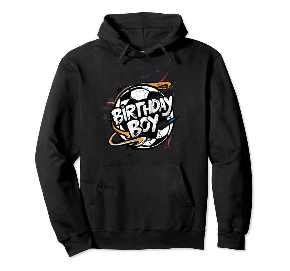 Soccer Birthday Football Fan Party Hoodie - Custom Art Print Men Women