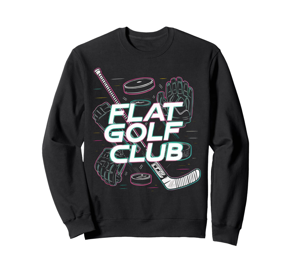 Funny Ice Hockey Player Winter Sport Sweatshirt - Unique Graphic Men Women