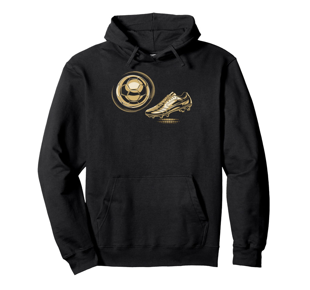 Soccer Football Ball Soccer Player Boot Hoodie - Graphic Print Men Women