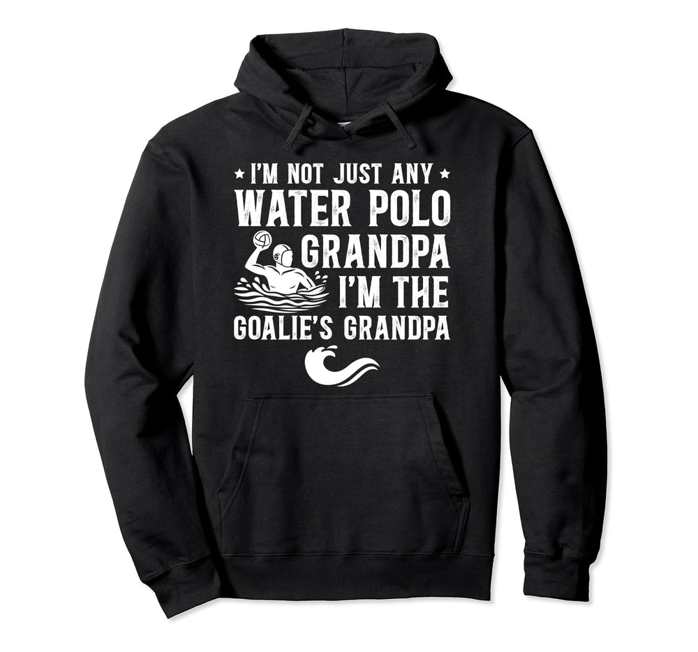 Water Polo Goalie Grandpa Water Polo Hoodie - Aesthetic Graphic for Adults