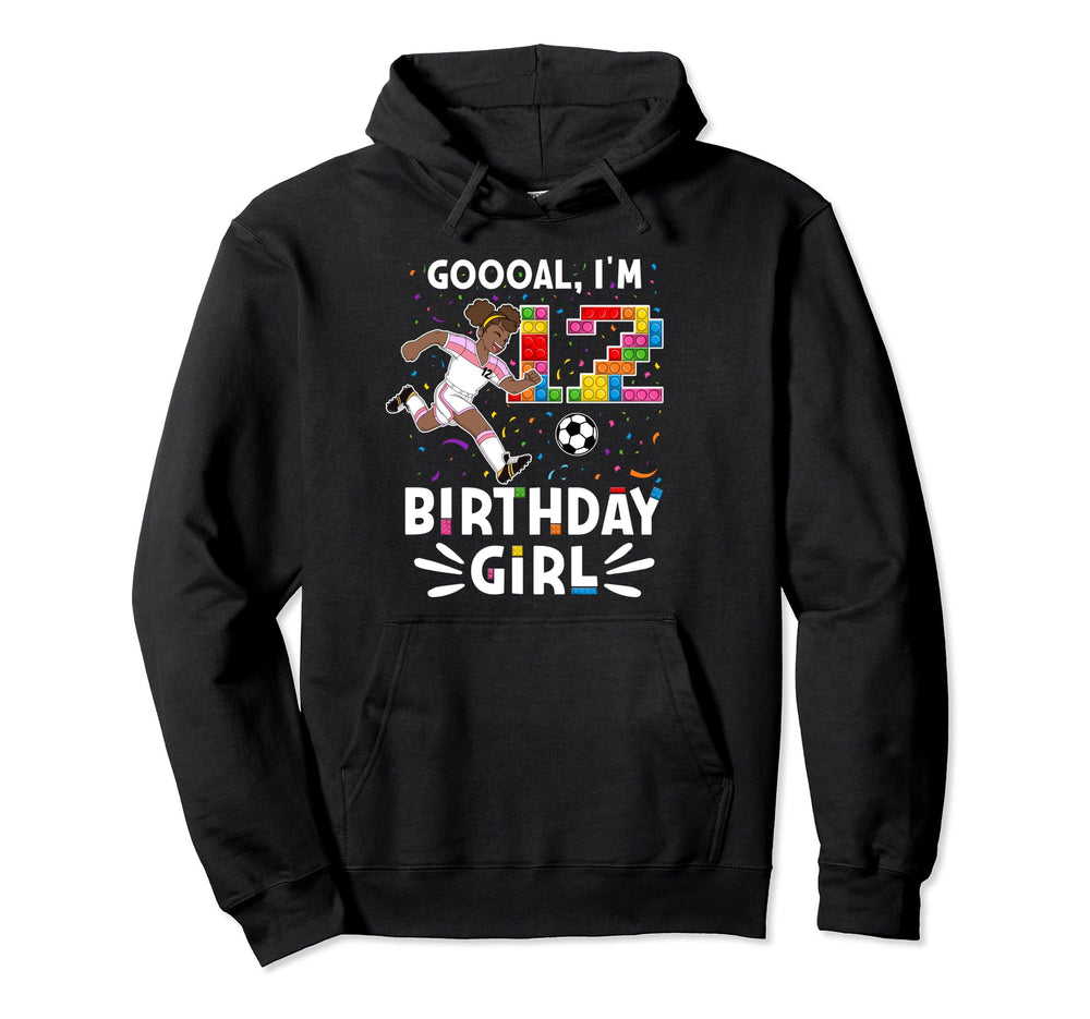 Goooal Im 12 I Building Blocks I 12Th Hoodie - Graphic Print Men Women