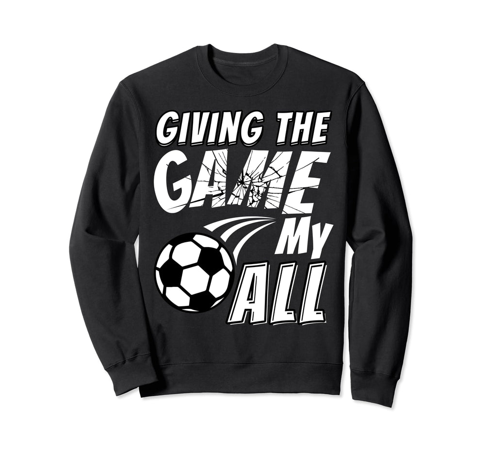 Soccer Mom Soccer Dad Soccer Brother Sweatshirt - Custom Art Print Unisex