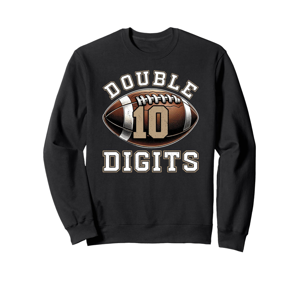 Double Digits Birthday Decorations Sweatshirt - Trendy Graphic Men Women