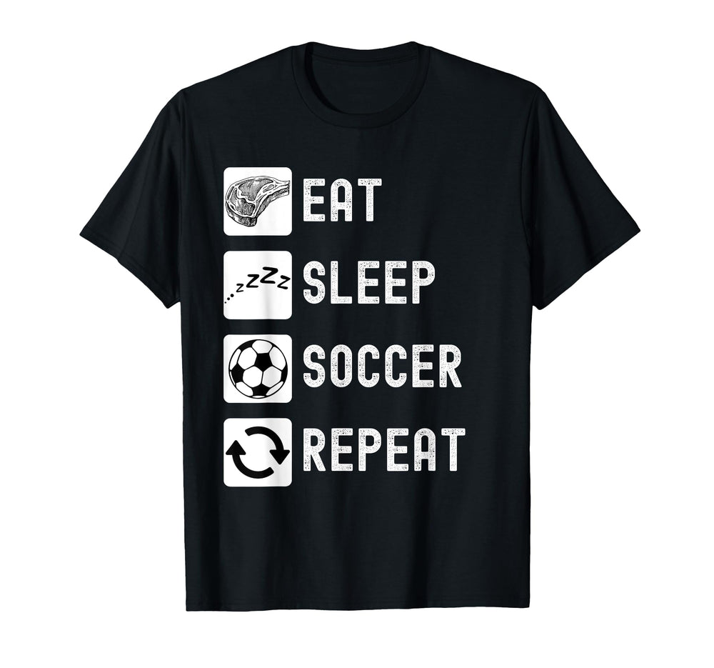 Best Eat Sleep And Repeat Designs T-Shirt - Fun Novelty Design Unisex