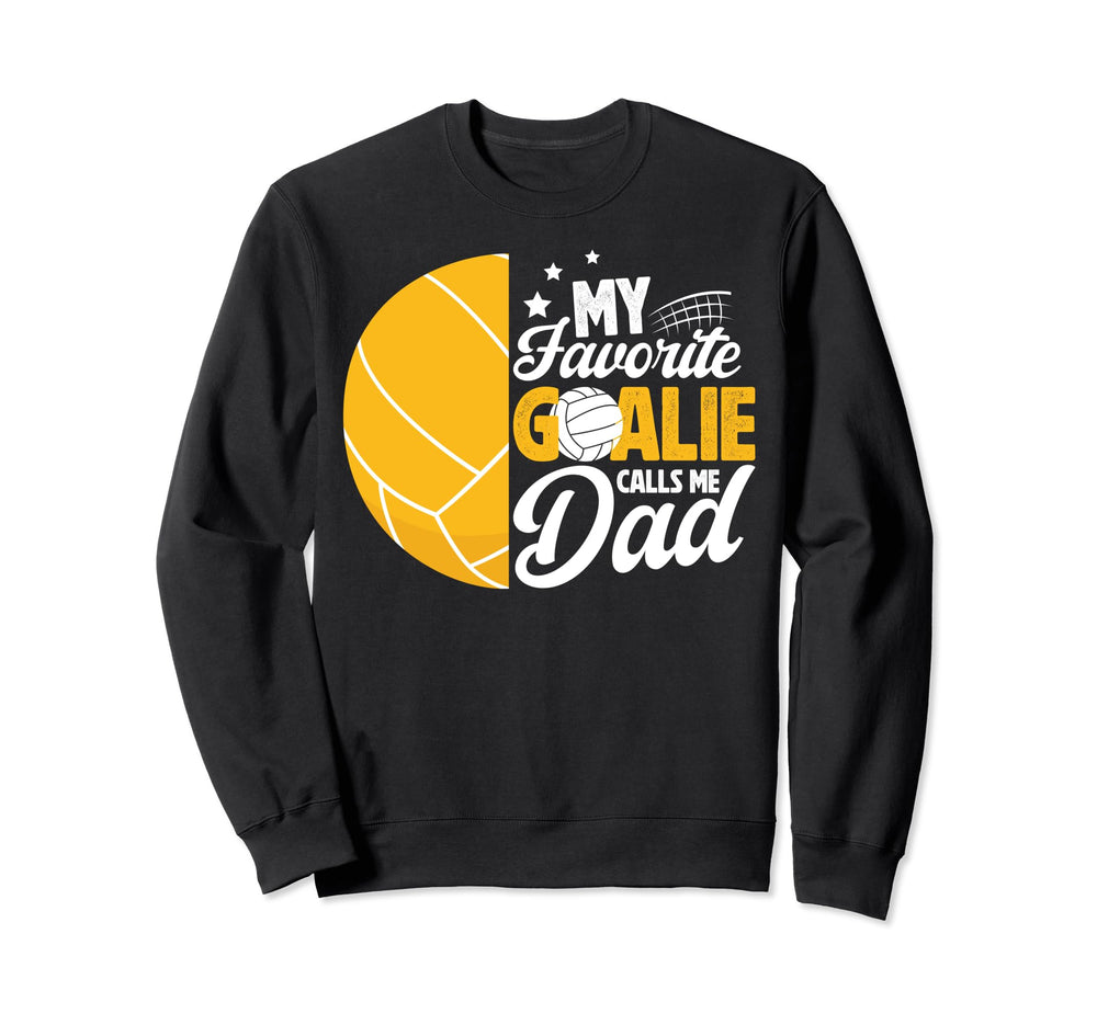 Water Polo Goalie Dad Water Polo Sweatshirt - Minimalist Print Unisex