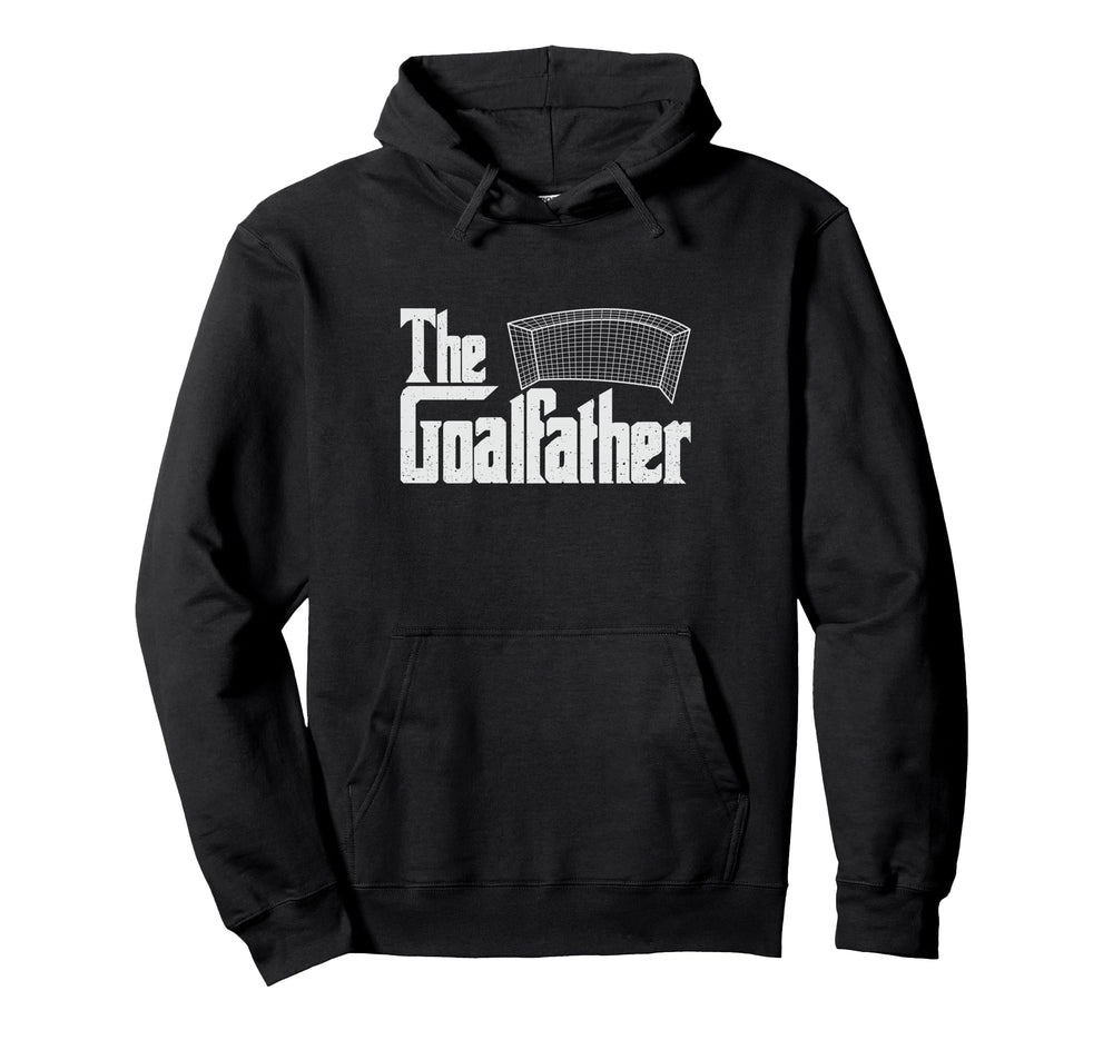 Goalfather Soccer Coach Goalkeeper Hoodie - Unique Graphic for Adults