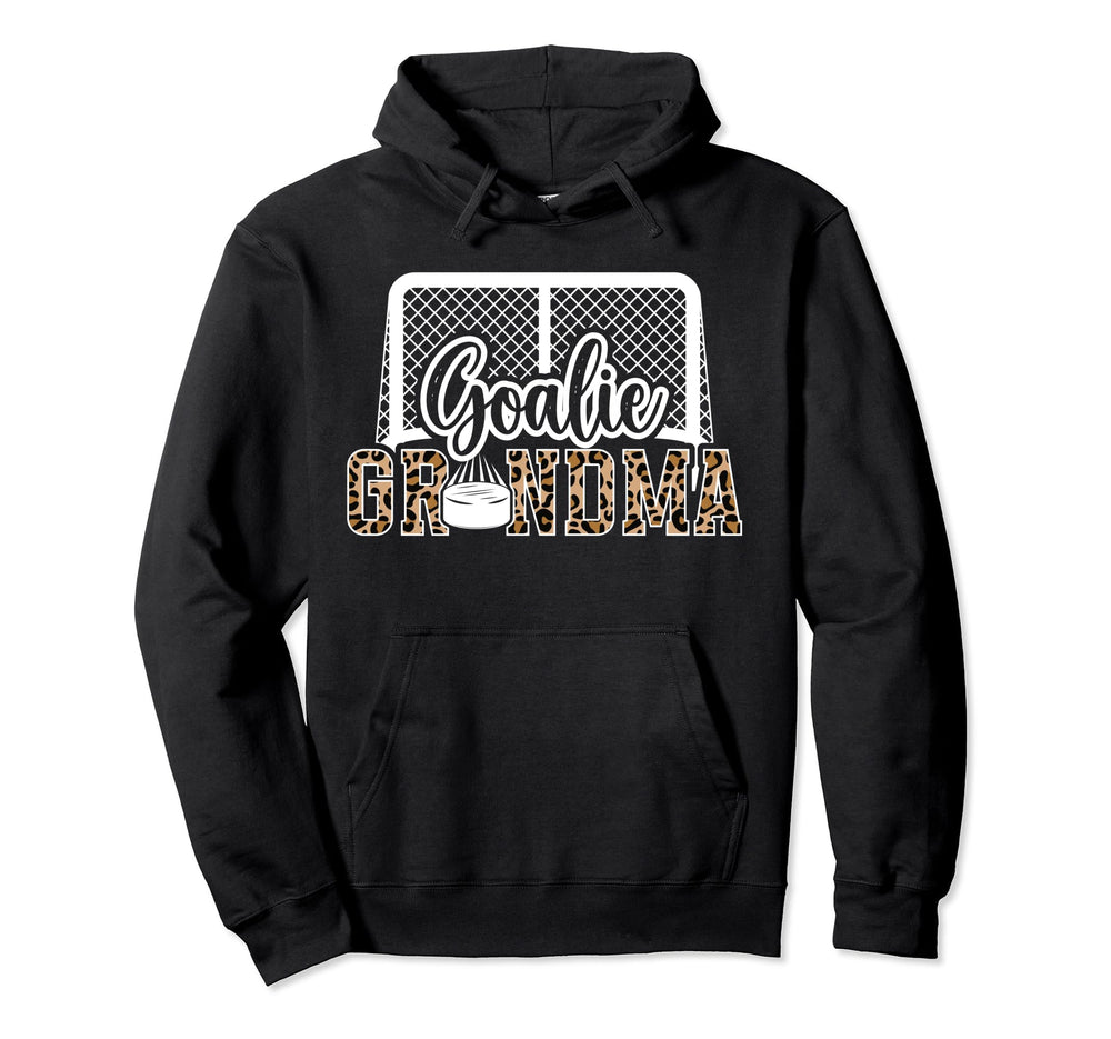 Ice Hockey Goalie Grandma Hockey Hoodie - Streetwear Style for Adults