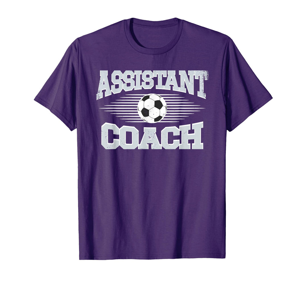 Assistant Soccer Coach Gift T-Shirt - Trendy Graphic Unisex