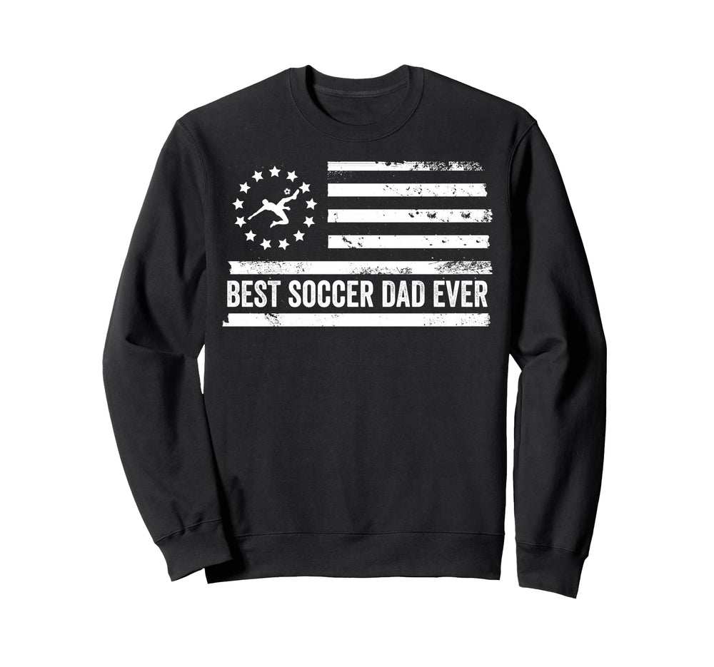 Soccer Player Coach Team Us American Sweatshirt - Aesthetic Graphic Unisex