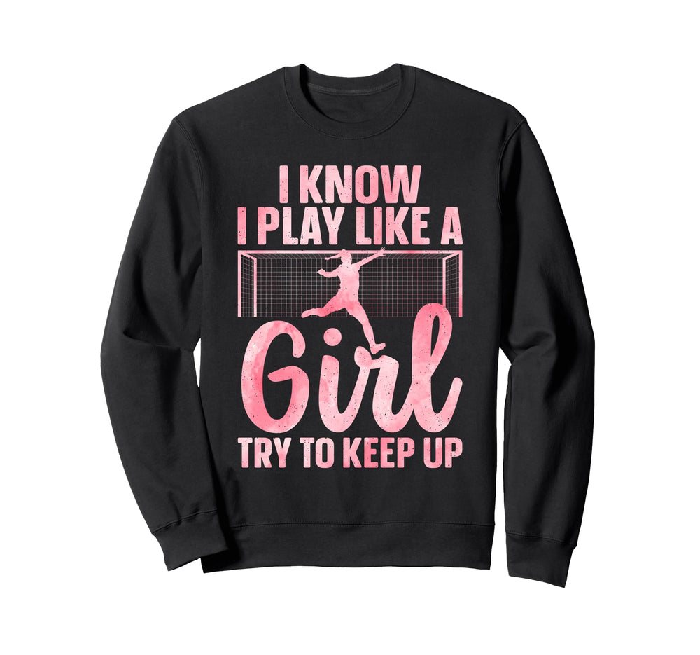 Funny Soccer Art Soccer Player Soccer Sweatshirt - Streetwear Style Unisex