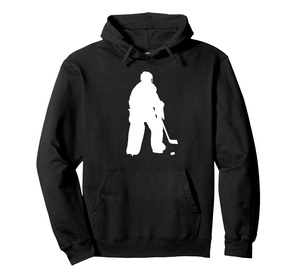 Ice Hockey Player Goalkeeper Ice Hoodie - Aesthetic Graphic Men Women