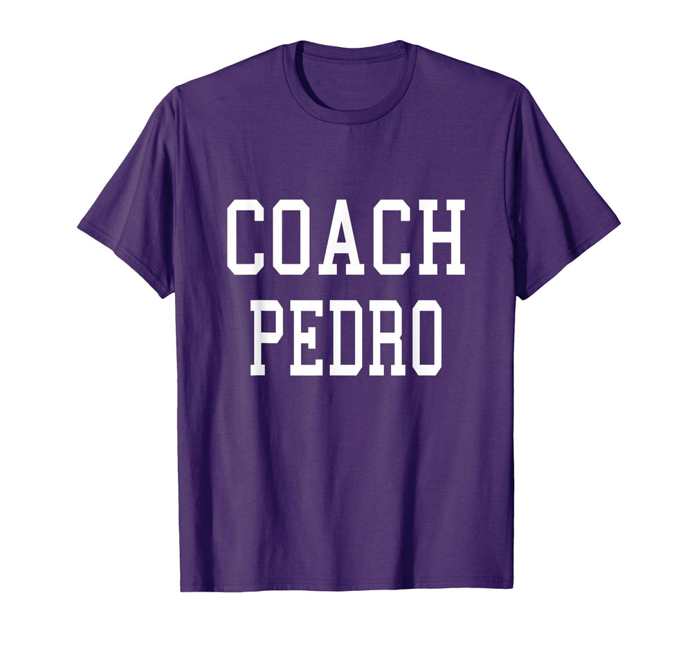 Coach Pedro Custom Football Soccer T-Shirt - Streetwear Style Men Women