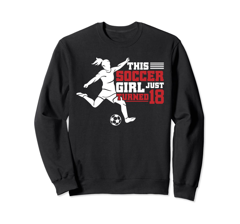 Birthday Soccer Payer Sports This Sweatshirt - Minimalist Print Men Women