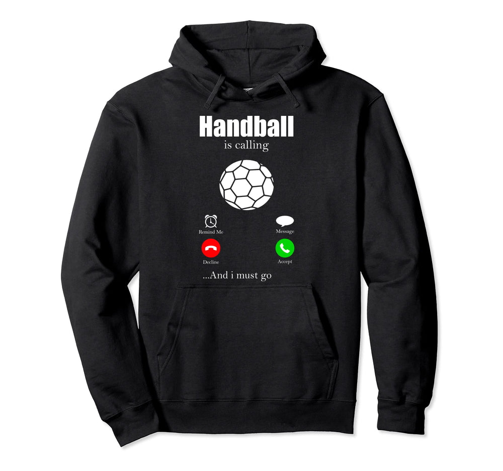 Handball Hobby Coach Goalkeeper Sport Hoodie - Trendy Graphic for Adults
