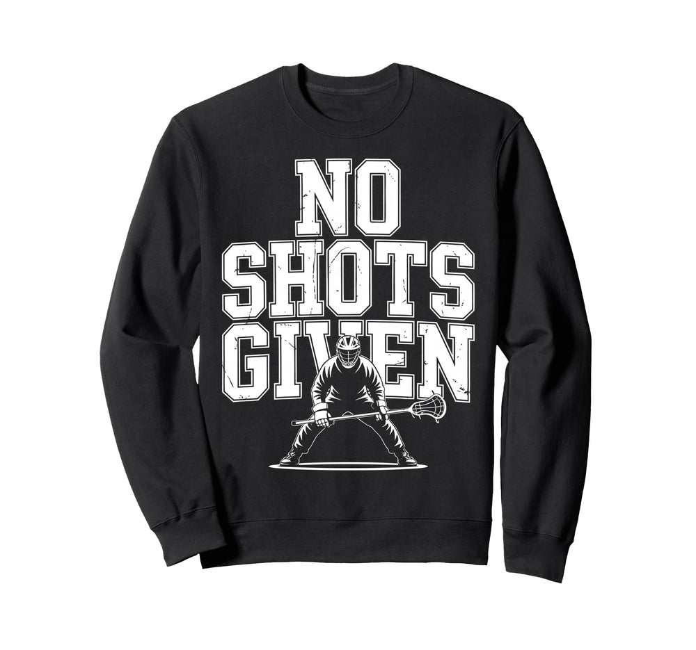 Lacrosse Defense Lax Goalkeeper Sweatshirt - Unique Graphic Unisex