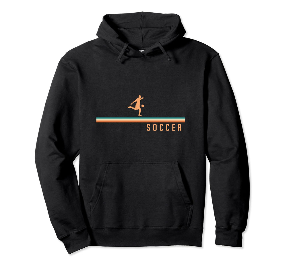 Soccer Player Hoodie - Unique Graphic Unisex