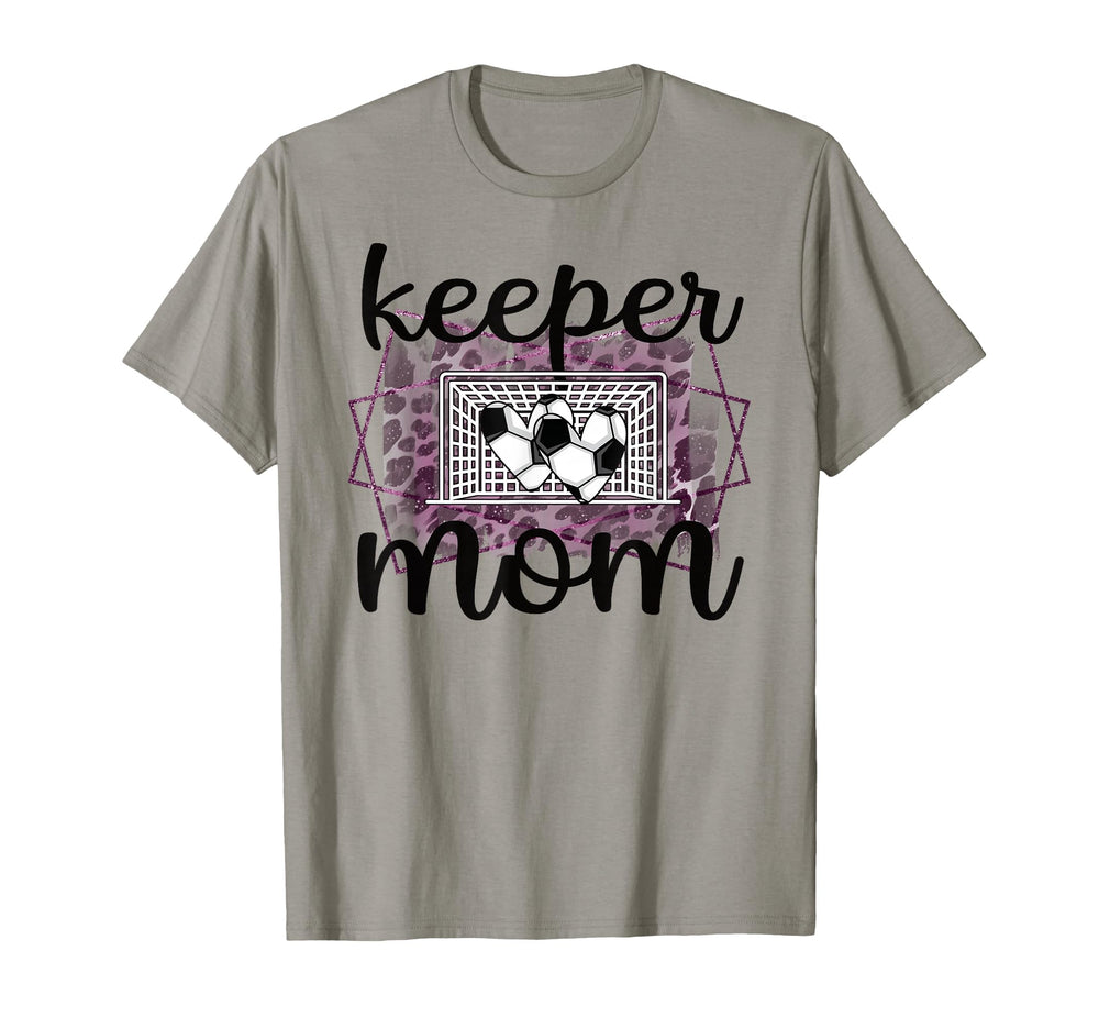 Proud Soccer Goalkeeper Mom Soccer T-Shirt - Fun Novelty Design Men Women