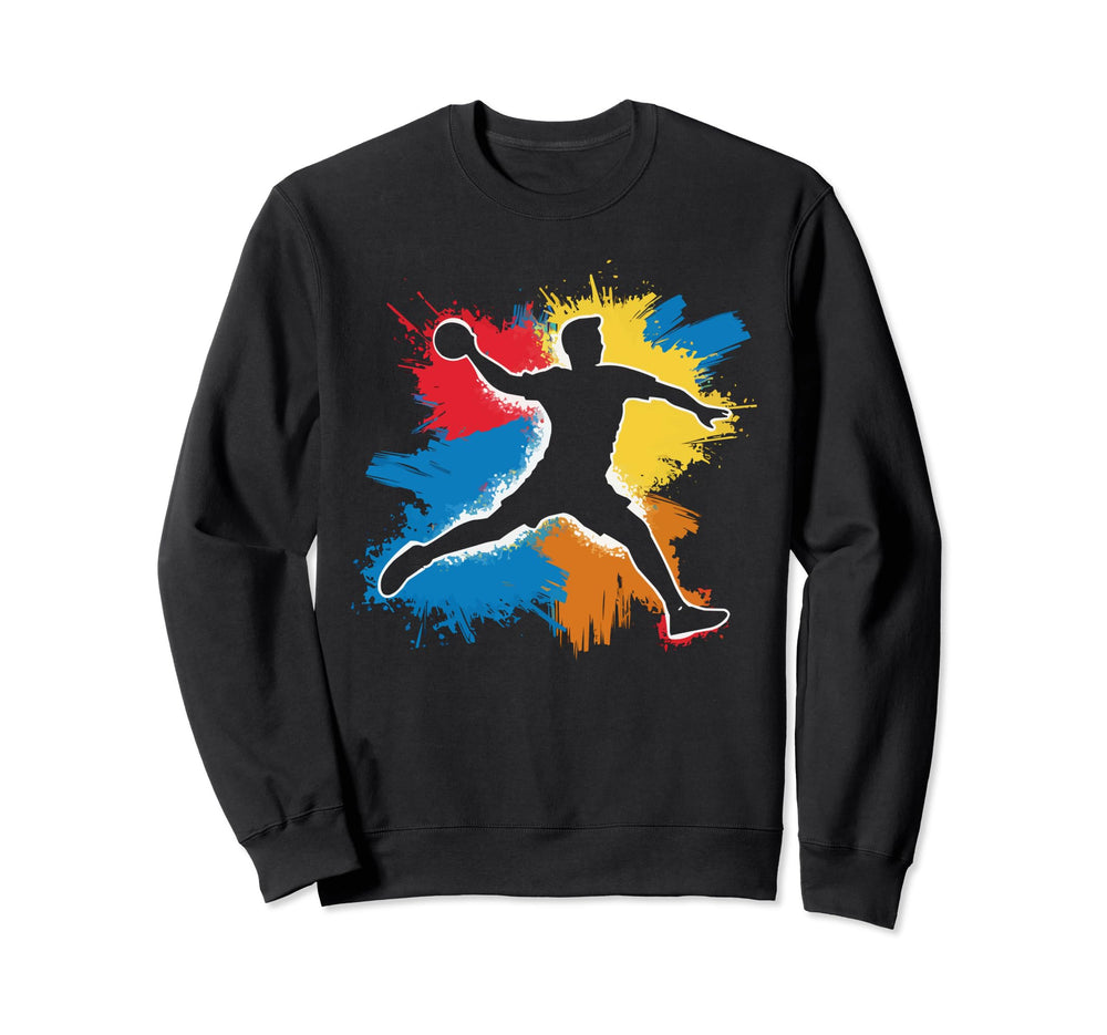 I Love Handball Player Sports Sweatshirt - Aesthetic Graphic for Adults