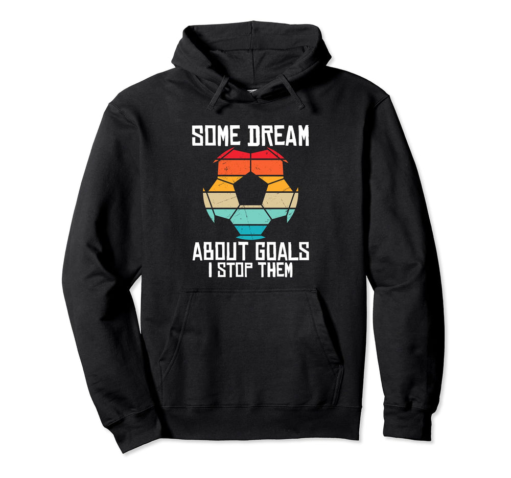 Soccer Goalkeeper Net Game Lover Net Hoodie - Fun Novelty Design Men Women