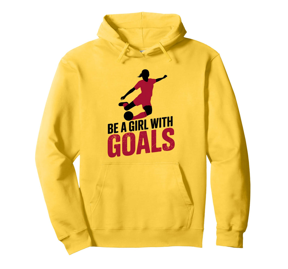 Be Goals Soccer Player Soccer Hoodie - Streetwear Style Men Women