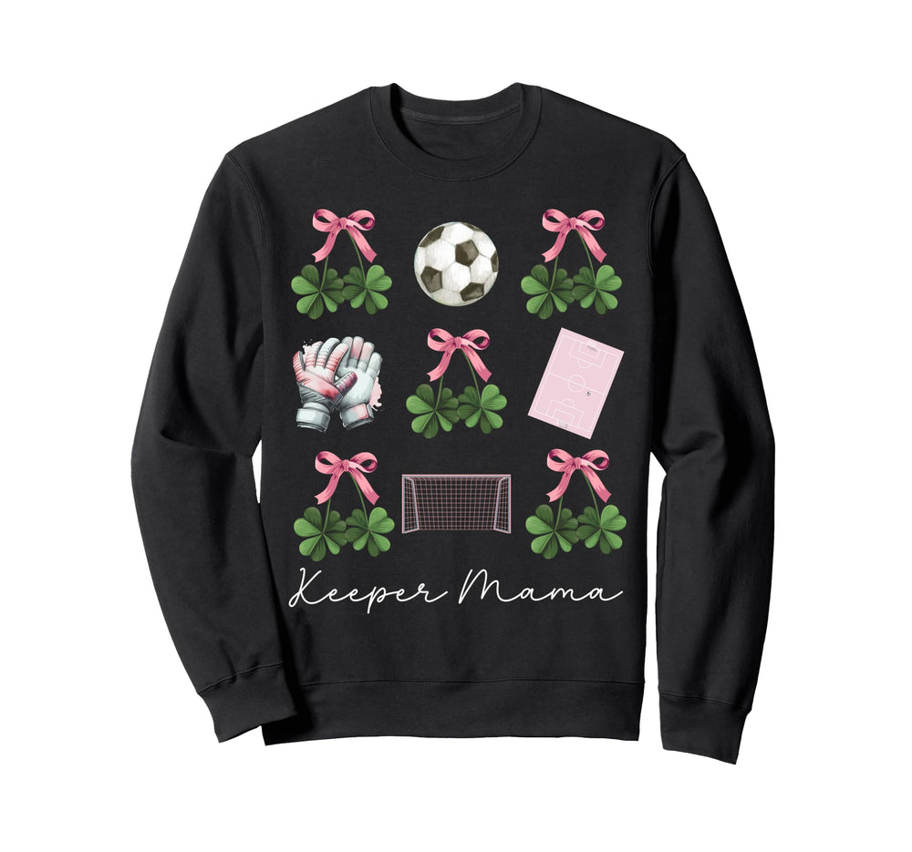 St Patricks Day Soccer Goalkeeper Sweatshirt - Graphic Print Unisex