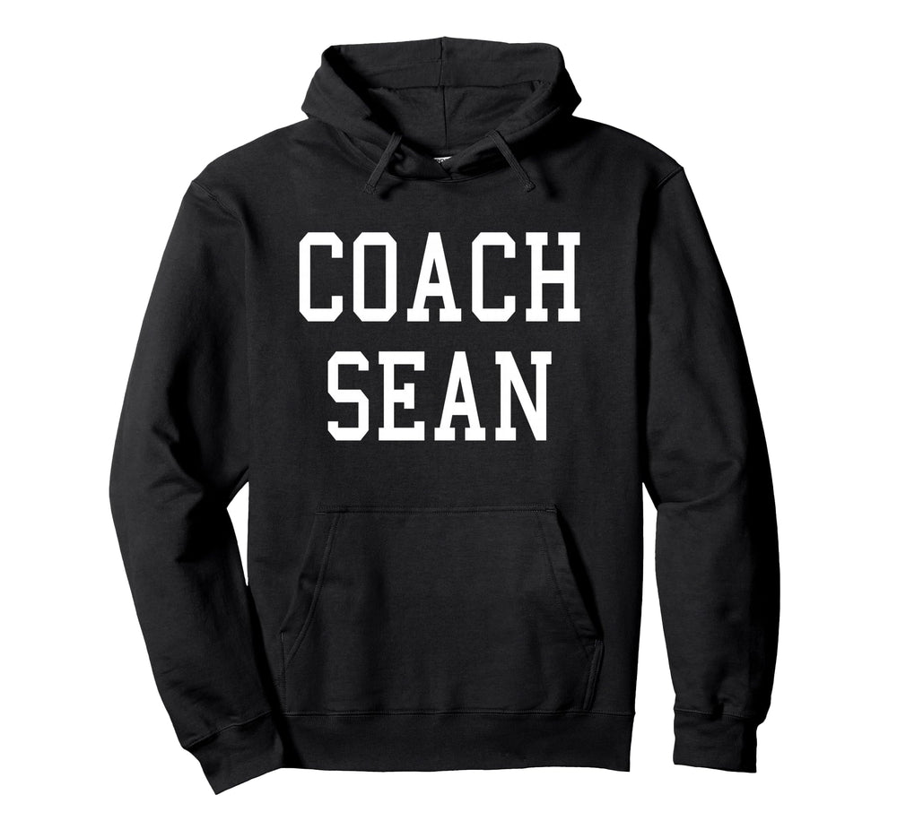 Coach Sean Custom Football Soccer Hoodie - Custom Art Print for Adults