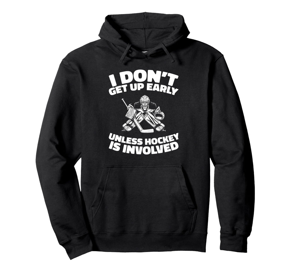 Hockey Goalkeeper Ice Hockey Goalie Hoodie - Custom Art Print Men Women