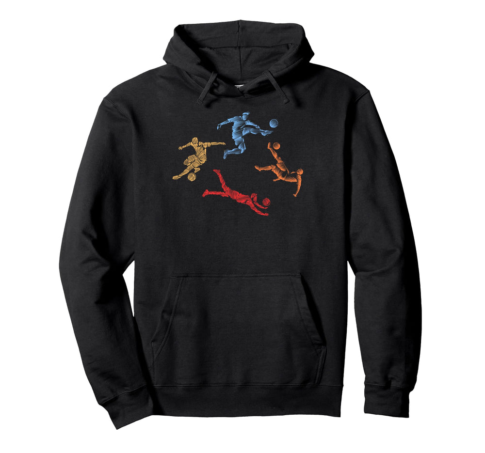 Soccer Goalie Player Fan Game Day Soccer Hoodie - Unique Graphic Men Women