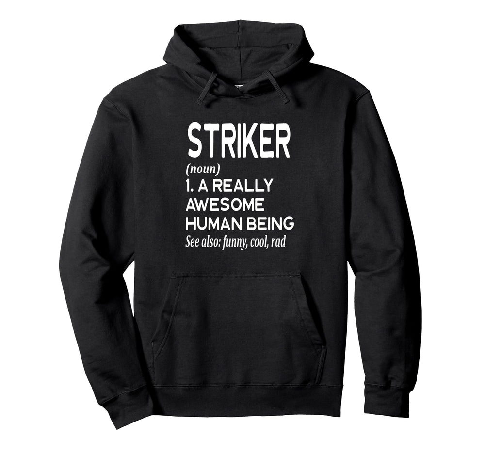 Soccer Player Definition Funny Hoodie - Fun Novelty Design for Adults
